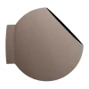 Pot mural Globe Ø17 cm, Taupe
