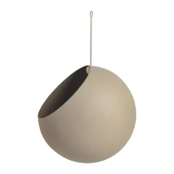 Pot suspendu GLOBE Ø21 cm h32 cm, Taupe