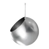 Pot suspendu GLOBE Ø21 cm h32 cm, Argent