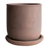Pot Terra, Brown, Ø23x26 cm