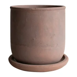 Pot Terra, Brown, Ø23x26 cm