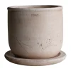 Pot Terra, Sand, Ø18x18 cm