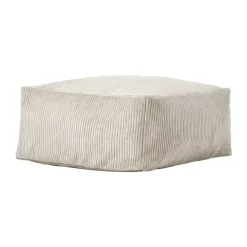 Pouf assise Kid's Base 85x85x34 cm, Blanc naturel