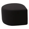 Pouf bouclé Stilla, Anthracite