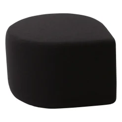 Pouf bouclé Stilla, Anthracite