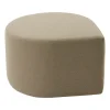 Pouf bouclé Stilla, Taupe