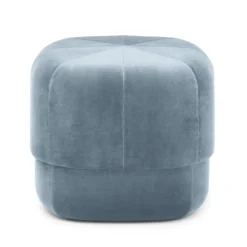 Pouf Circus, bleu clair