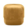 Pouf Circus, jaune