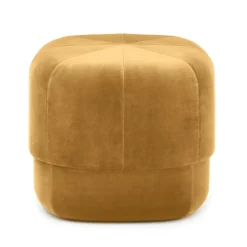 Pouf Circus, jaune