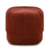 Pouf Circus, rouille