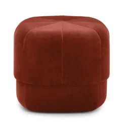 Pouf Circus, rouille