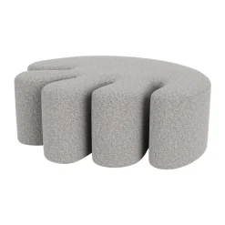 Pouf Palma Large 99x118 cm, Pebble
