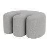 Pouf Palma Medium 70x92 cm, Pebble