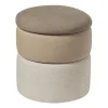 Pouf Pond 42 cm, Beige shades