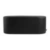 Pouf Sessio 45x110 cm, Noir