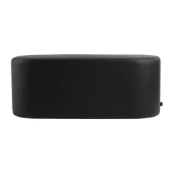 Pouf Sessio 45x110 cm, Noir