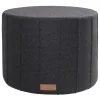 Pouf Shepherd Anja 40x50 cm, Noir