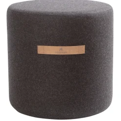 Pouf Shepherd Sara 40 cm, noir
