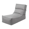 Pouf STAY fauteuil lounge 60x120 cm, Stone