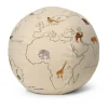 Pouf The World, Blanc cassé