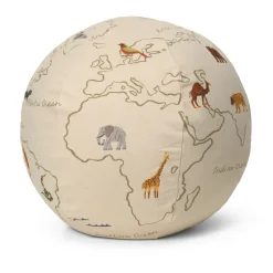 Pouf The World, Blanc cassé