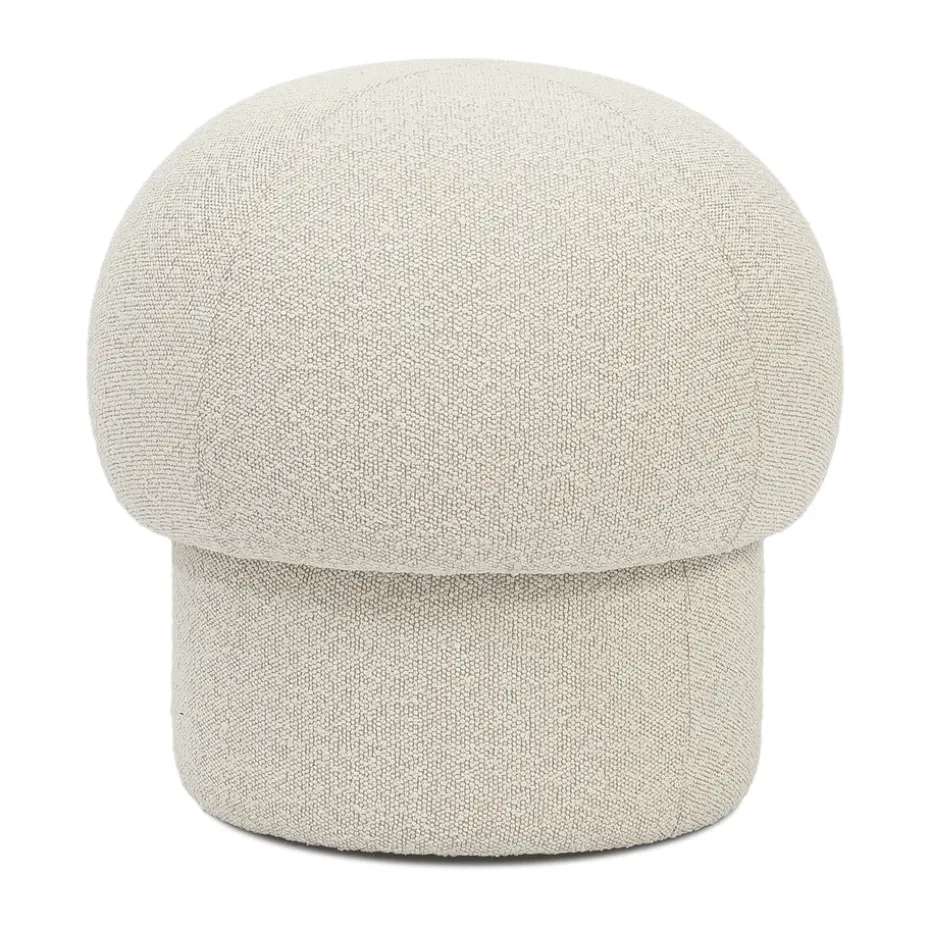 Pouf Uno Ø50 cm, Cream