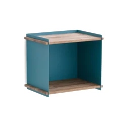 Rangement Box Wall, Aqua, teak