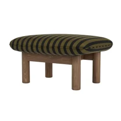 Repose-pieds Brasilia, Walnut-Cabanon Soft FCL7029-04