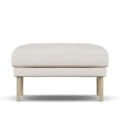 Repose-pieds Linnevik, Caleido Beige 9600-chêne blanchi à l’huile