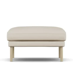 Repose-pieds Linnevik, Same Beige 6670-chêne blanchi à l’huile