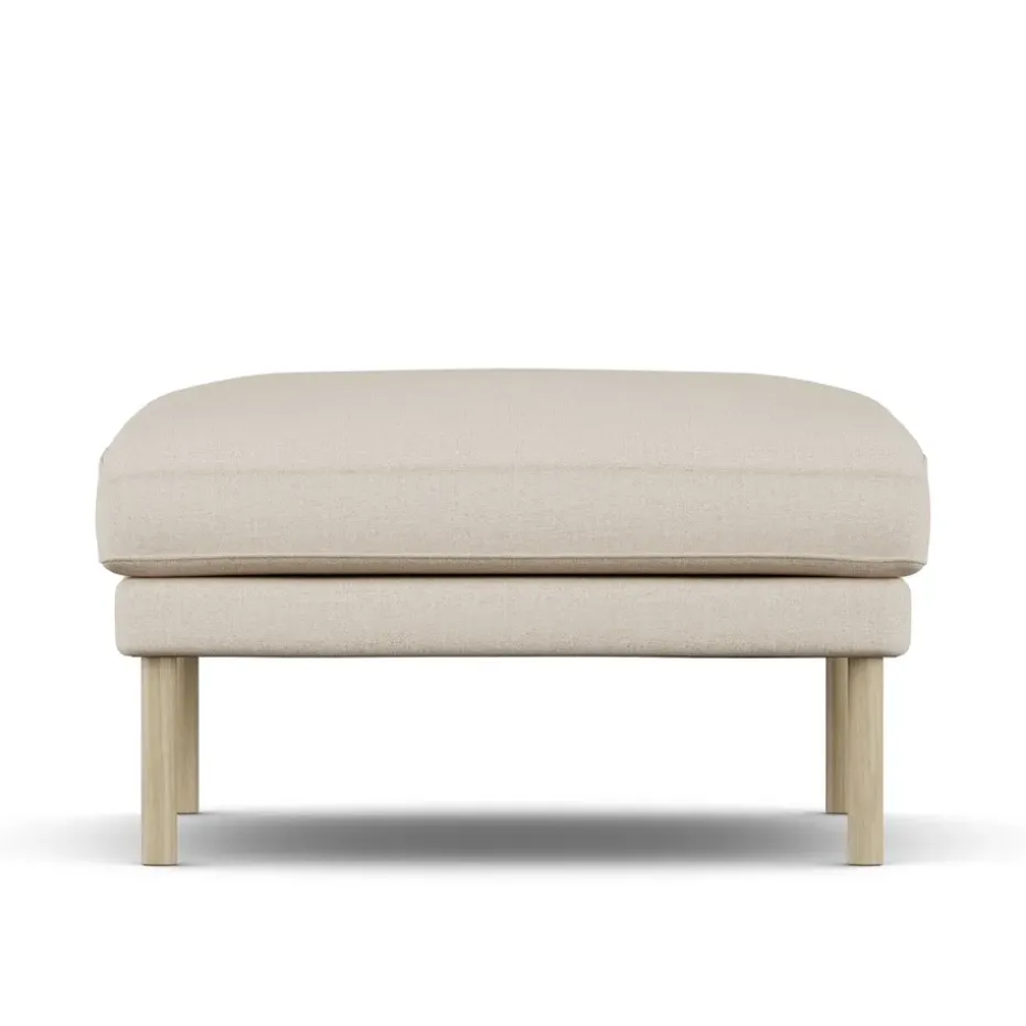 Repose-pieds Linnevik, Same Beige 6670-chêne blanchi à l’huile
