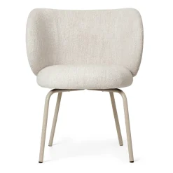 Rico dining chair bouclé, Off-white-cashmere