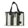 Sac isotherme City petit 3,2 L, Vert-blanc