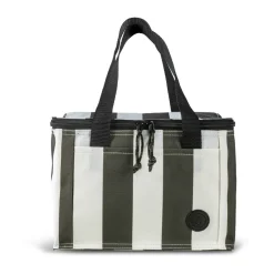 Sac isotherme City petit 3,2 L, Vert-blanc