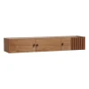 Sideboard Array fixée au mur, 150 cm, Noyer