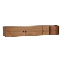 Sideboard Array fixée au mur, 150 cm, Noyer