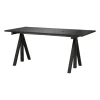 Support de bureau Works hauteur réglable, Noir