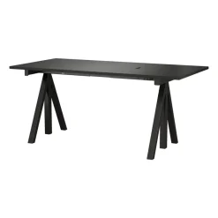 Support de bureau Works hauteur réglable, Noir