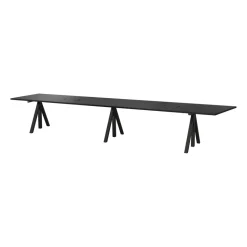 Support de bureau Works hauteur réglable, Noir