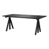 Support de bureau Works hauteur réglable, Noir