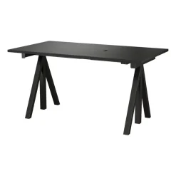 Support de bureau Works hauteur réglable, Noir