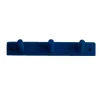Support mural avec crochets Else, 3 crochets, Bleu