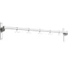 Support mural avec crochets Nostalgi 100 cm, blanc/blanc