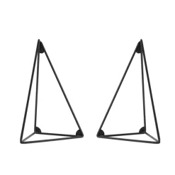 Support Pythagoras, lot de 2, noir