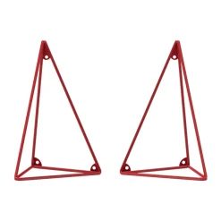 Support Pythagoras, lot de 2, Red