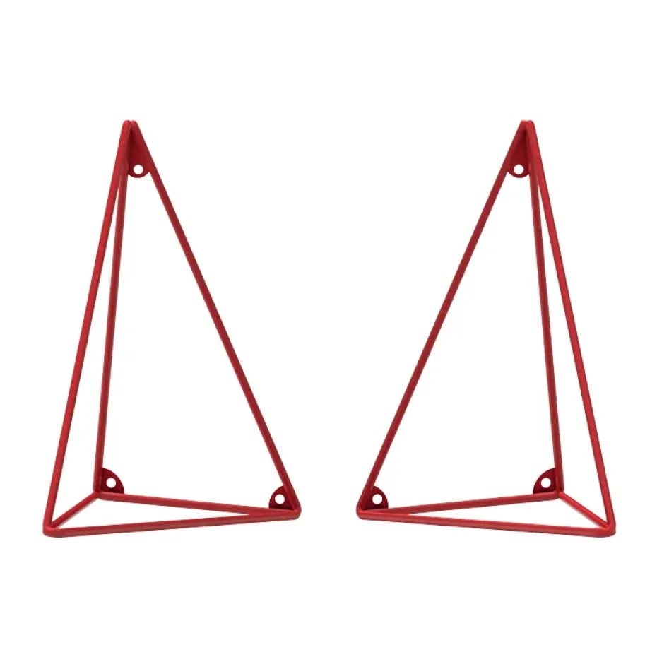 Support Pythagoras, lot de 2, Red