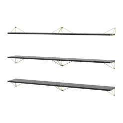 Support Pythagoras, lot de 2, laiton