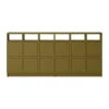 Système de rangement Stacked buffet configuration 1, Brown green