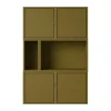 Système de rangement Stacked buffet configuration 4, Brown green
