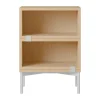 Système de rangement Stacked table de chevet configuration 1, Chêne
